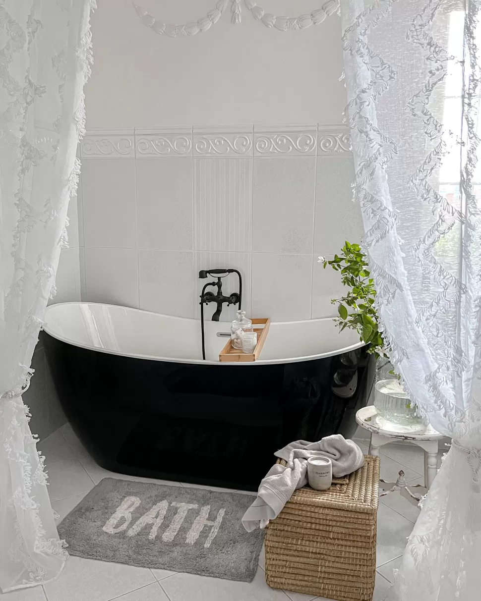Online Beliani Badewanne Freistehend Schwarz Oval 180 X 78 Cm Antigua