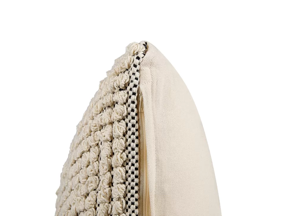 Heimtextilien>Beliani Dekokissen Baumwolle Beige 45 X 45 Cm 2Er Set Howea