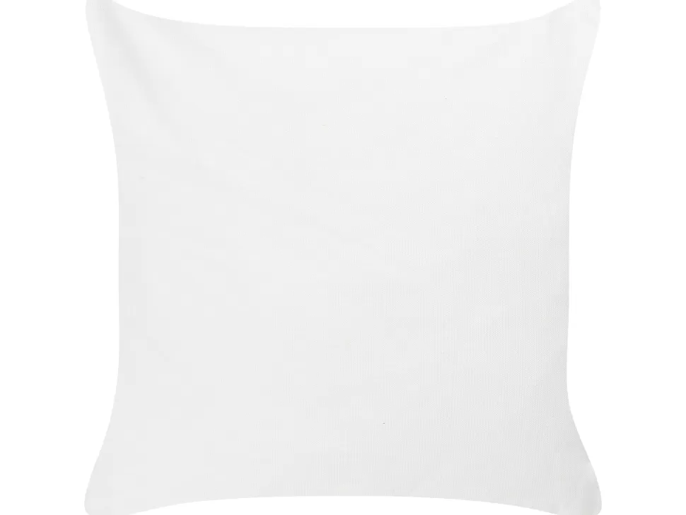 Heimtextilien>Beliani Dekokissen Baumwolle Blumenmotiv Mehrfarbig 45 X 45 Cm 2Er Set Shallot
