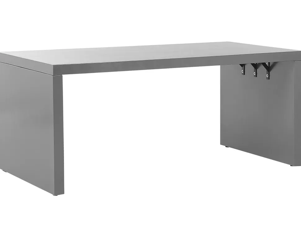 Cheap Beliani Gartentisch Beton Grau U-Form 180 X 90 Cm Taranto