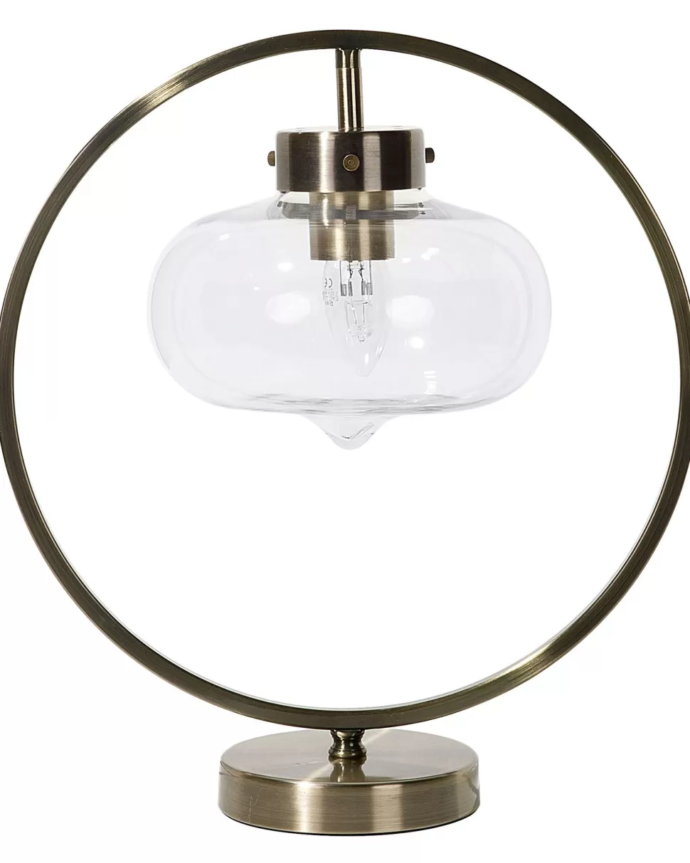 Fashion Beliani Metal Table Lamp Gold Severn
