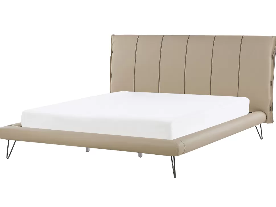 Betten>Beliani Schlafzimmer Komplett Set 4-Teilig Beige 180 X 200 Cm Betin