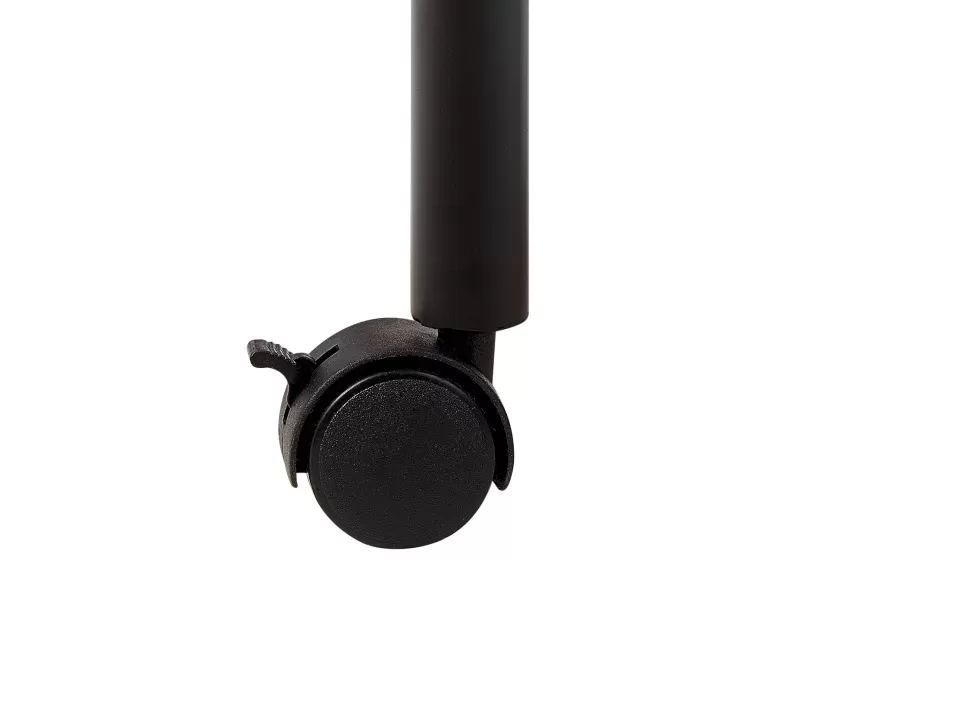 Cheap Beliani Servierwagen Paulowniaholz Heller Holzfarbton / Schwarz 2 Etagen Taggio